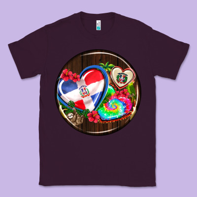 Dominican Republic Coasters Classic Tee Designed By Adodesignshop