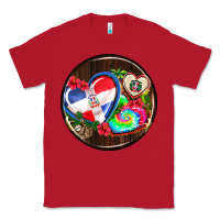 Red dominican republic coasters Classic Tee - AdoDesignShop