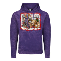 Cloud Purple christmas goats Vintage Hoodie - RanaPortraitStore