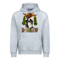 Heather Grey Boohaw Western Urban Hoodie - texasbilliewilder