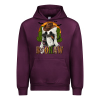 Mauve Wine Boohaw Western Urban Hoodie - texasbilliewilder