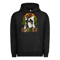 Pigment Black Boohaw Western Urban Hoodie - texasbilliewilder