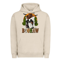 Pigment French Oak Boohaw Western Urban Hoodie - texasbilliewilder