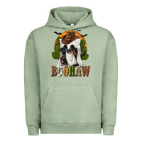 Pigment Oil Green Boohaw Western Urban Hoodie - texasbilliewilder