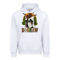 White Boohaw Western Urban Hoodie - texasbilliewilder