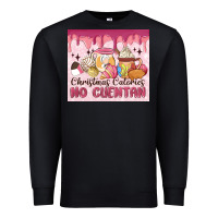 Black christmas calories no cuentan Premium Sweatshirt - MaliasSmallBusiness