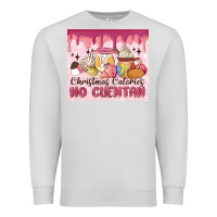Dove Grey christmas calories no cuentan Premium Sweatshirt - MaliasSmallBusiness