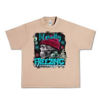Burro literally freezing skull Urban Heavy Tee - FaDigitalArtStudio