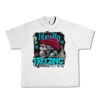 Lunar Rock literally freezing skull Urban Heavy Tee - FaDigitalArtStudio