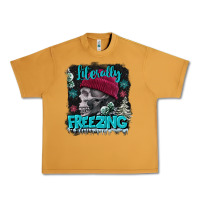Peanut Butter literally freezing skull Urban Heavy Tee - FaDigitalArtStudio