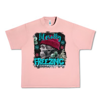 Salmon literally freezing skull Urban Heavy Tee - FaDigitalArtStudio