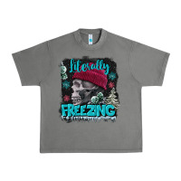 Tornado literally freezing skull Urban Heavy Tee - FaDigitalArtStudio