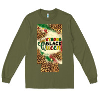 Army Green strong black queen 12 oz can cooler (slim) Long Sleeve Tee - Artiststas