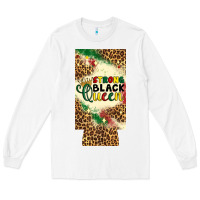 White strong black queen 12 oz can cooler (slim) Long Sleeve Tee - Artiststas