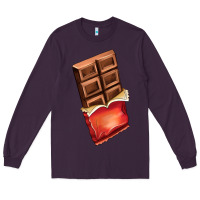 Plum chocolate Long Sleeve Tee - AdoDesignShop