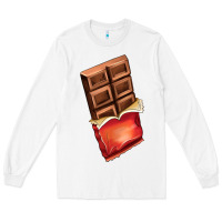 White chocolate Long Sleeve Tee - AdoDesignShop