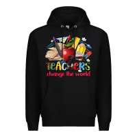 Black teachers change the world Premium Hoodie - Artiststas