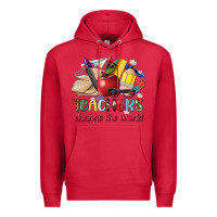 Cardinal teachers change the world Premium Hoodie - Artiststas