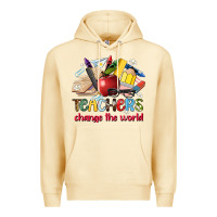 Pina Colada teachers change the world Premium Hoodie - Artiststas