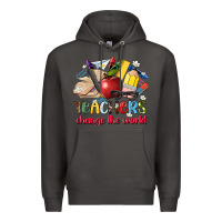Smoke teachers change the world Premium Hoodie - Artiststas