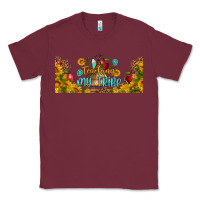 Burgundy teaching my tribe libbey glass Classic Tee - BundleAndBundleShop