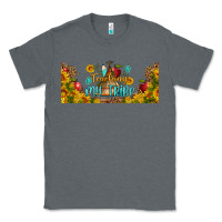 Charcoal Heather teaching my tribe libbey glass Classic Tee - BundleAndBundleShop