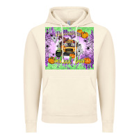 Vintage Artic Halloween School Bus Vintage Hoodie - texasbilliewilder