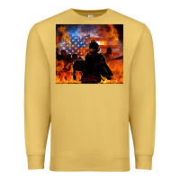 Antique Gold western firefighters Premium Sweatshirt - MaliasSmallBusiness