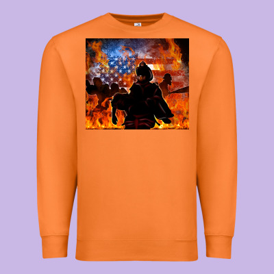 Western Firefighters Premium Sweatshirt Designed By Maliassmallbusiness
