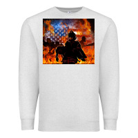 Oatmeal Heather western firefighters Premium Sweatshirt - MaliasSmallBusiness