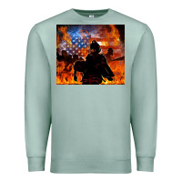 Seafoam western firefighters Premium Sweatshirt - MaliasSmallBusiness