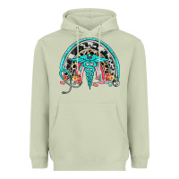 Matcha nurse rainbow Heavyweight Hoodie - NancyCooperArtShop