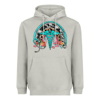 Moon Dust nurse rainbow Heavyweight Hoodie - NancyCooperArtShop