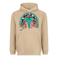 Mushroom nurse rainbow Heavyweight Hoodie - NancyCooperArtShop