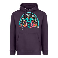 Plum nurse rainbow Heavyweight Hoodie - NancyCooperArtShop