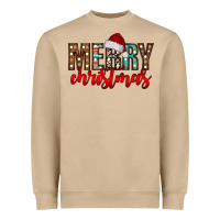 Mushroom merry christmas Heavyweight Sweatshirt - CowhideDigitalArt
