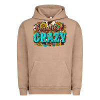 Pigment Burro Western Beautiful Crazy Urban Hoodie - texasbilliewilder