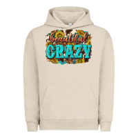 Pigment French Oak Western Beautiful Crazy Urban Hoodie - texasbilliewilder