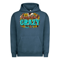 Pigment Midnight Navy Western Beautiful Crazy Urban Hoodie - texasbilliewilder