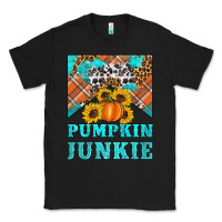 Black pumpkin junkie Classic Tee - Artiststas