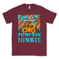 Burgundy pumpkin junkie Classic Tee - Artiststas