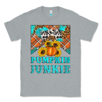 Heather Grey pumpkin junkie Classic Tee - Artiststas