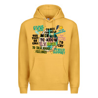 Mustard mens mental health matters Premium Hoodie - Artiststas