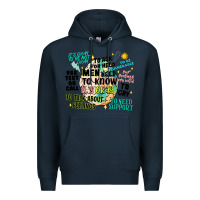 Navy mens mental health matters Premium Hoodie - Artiststas