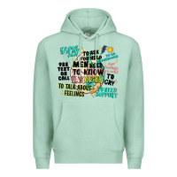Seafoam mens mental health matters Premium Hoodie - Artiststas
