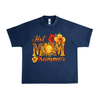 Navy hot mom summer Urban Heavy Tee - HRA Design Shop