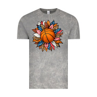 Cloud Rock basketball sunflower Vintage Tee - HRA Design Shop