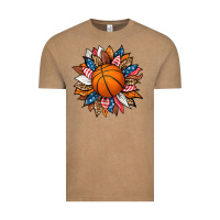 Vintage Coffee basketball sunflower Vintage Tee - HRA Design Shop