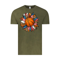 Vintage Olive basketball sunflower Vintage Tee - HRA Design Shop