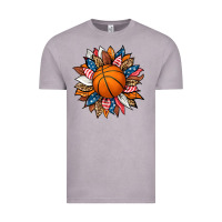 Basketball Sunflower Vintage Tee | Teevron
